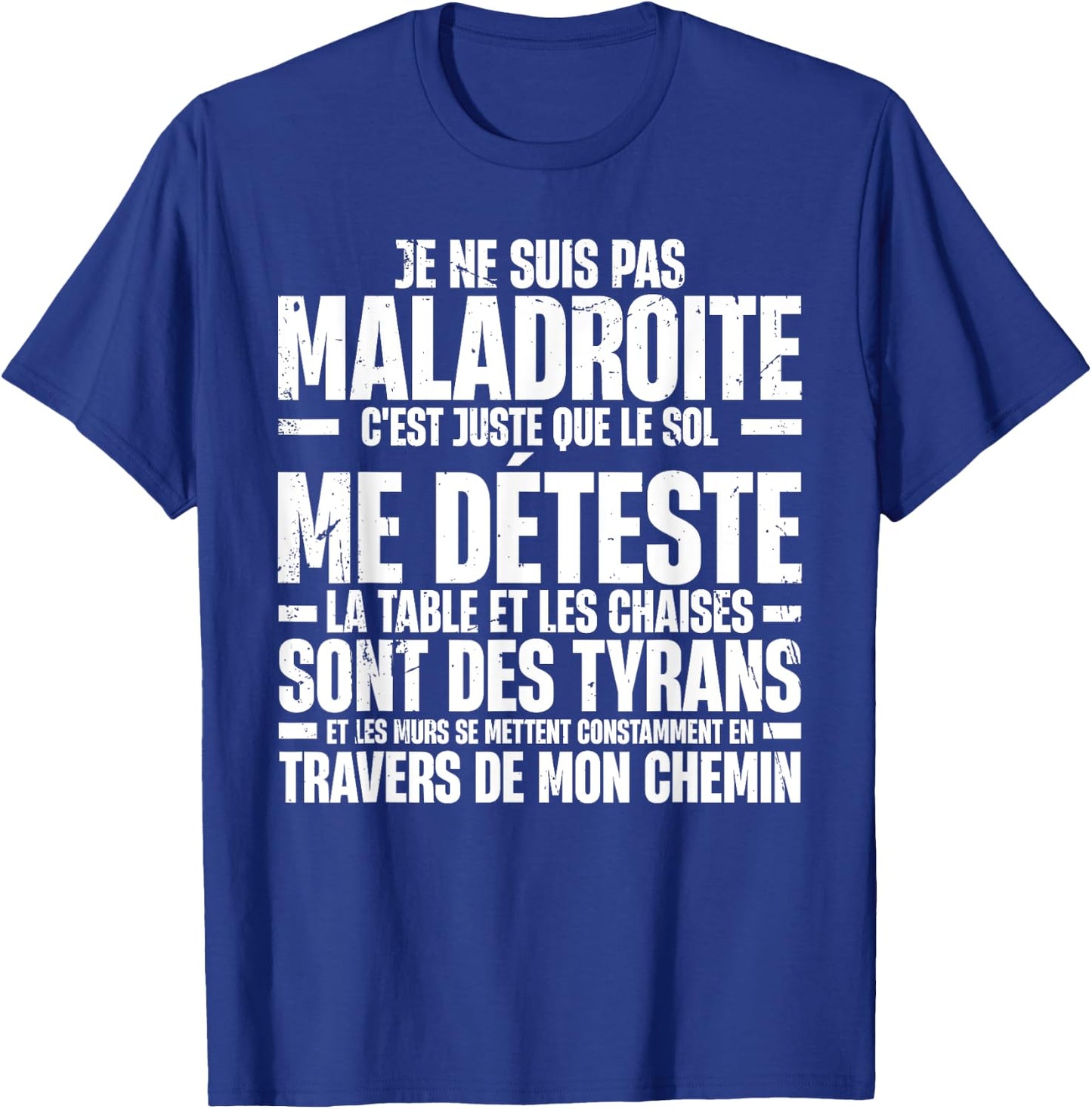 Funny Je Ne Suis Pas Awkward Funny Sarcastic , Black, S T-Shirt - T-Shirt | Royal