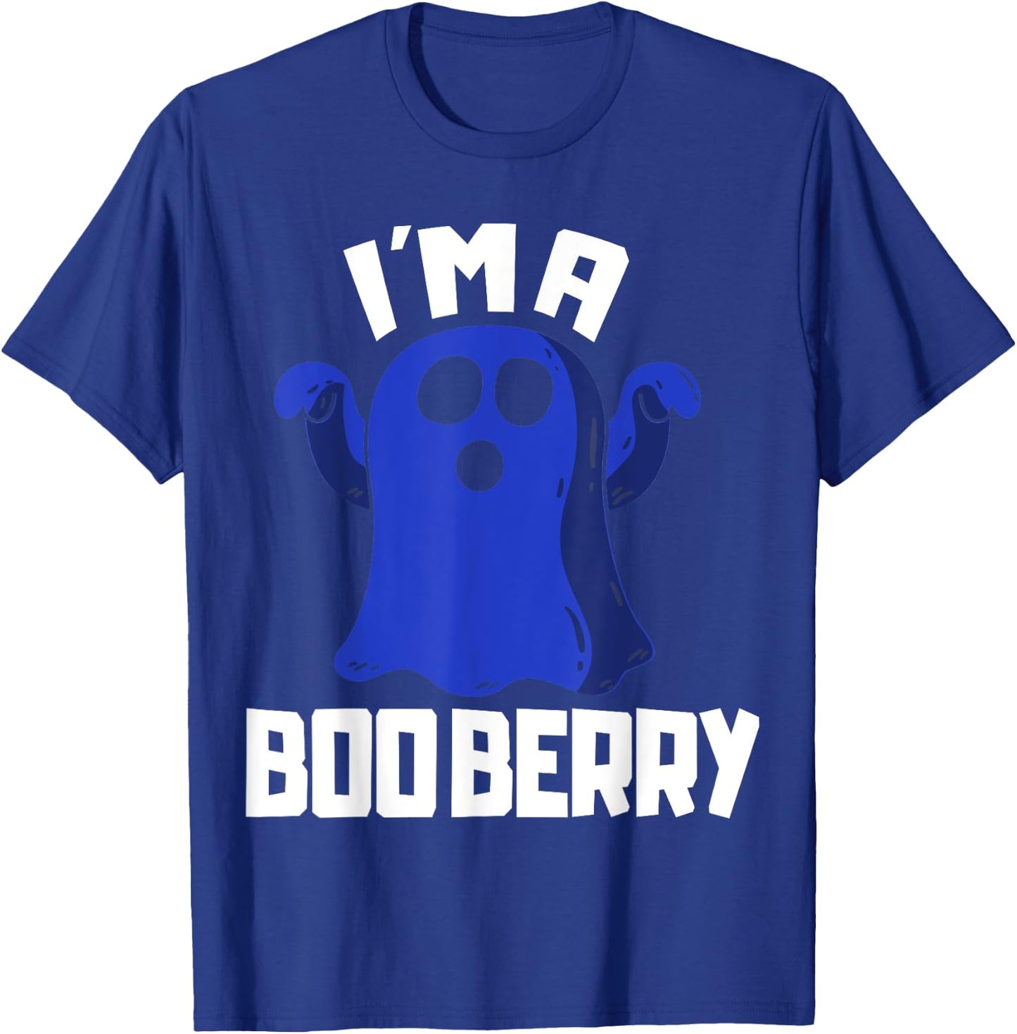 Boo Berry Halloween Funny Blueberry for Berries Fans T-Shirt - T-Shirt | Royal