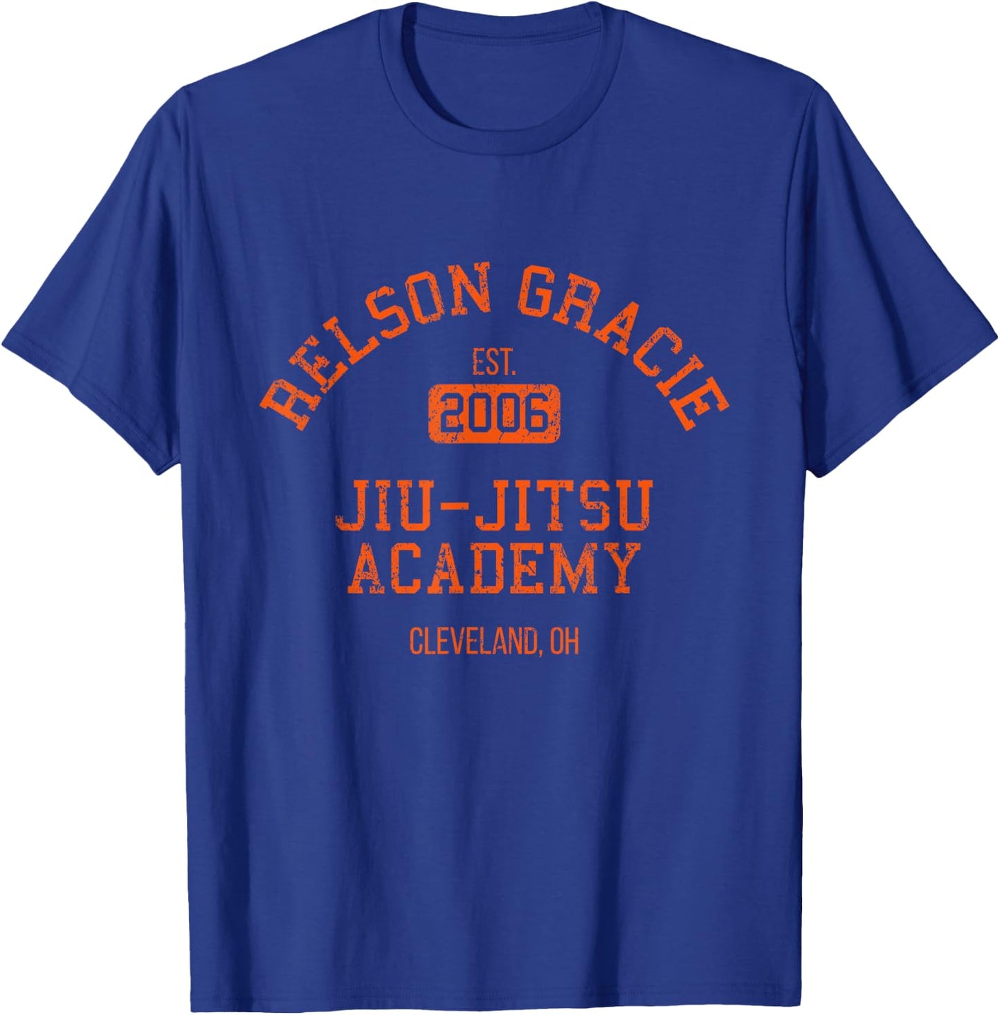 Relson Gracie Cleveland Jiu-Jitsu T-Shirt - T-Shirt | Royal