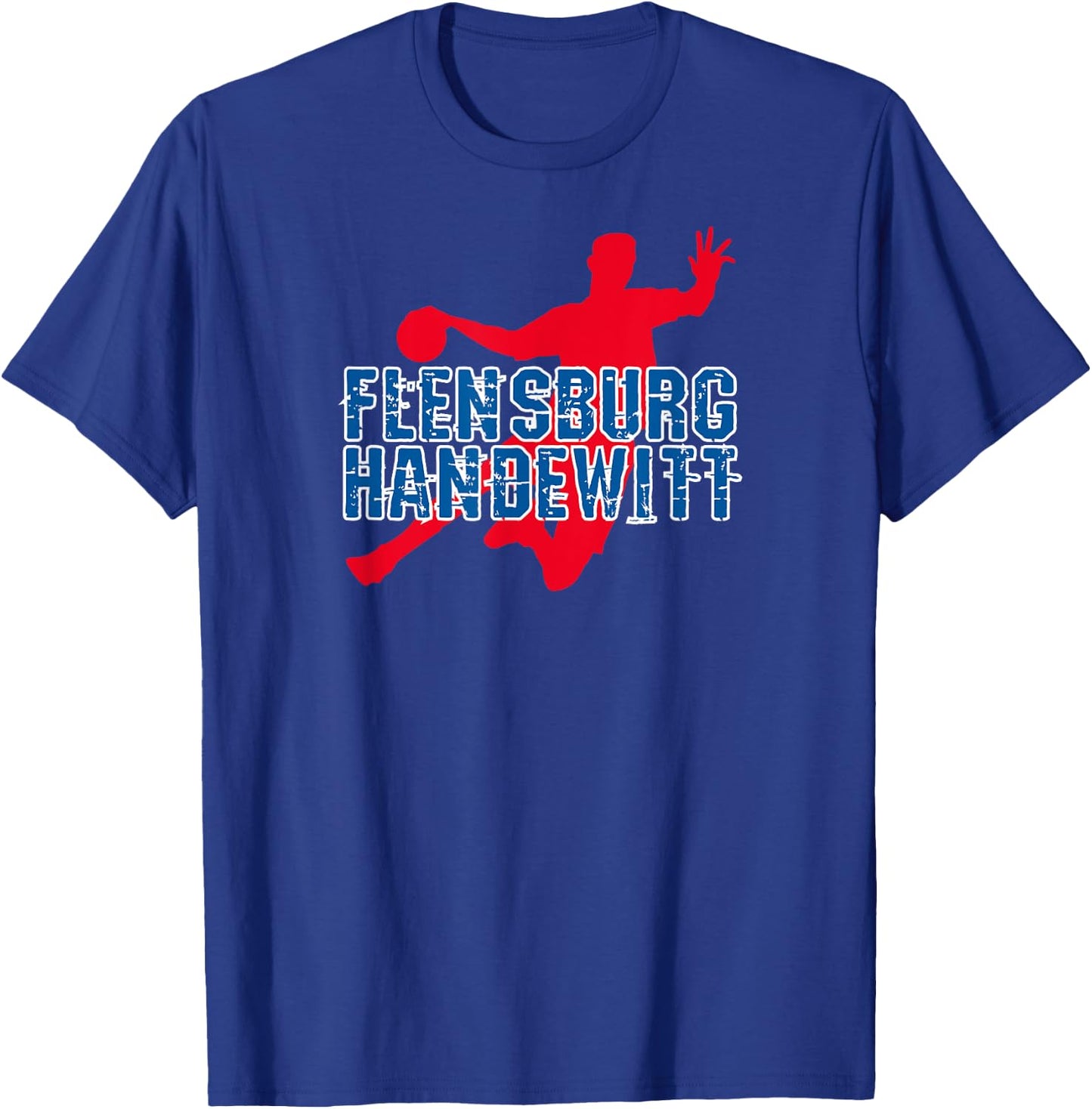 Flensburg-Handewitt Hand Ball Team Club Fan , black T-Shirt - T-Shirt | Royal