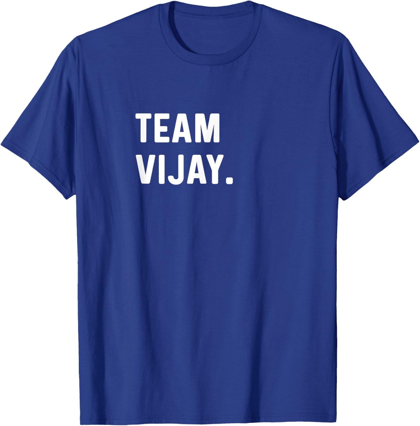 Team Vijay - Name , Black, S T-Shirt - T-Shirt | Royal