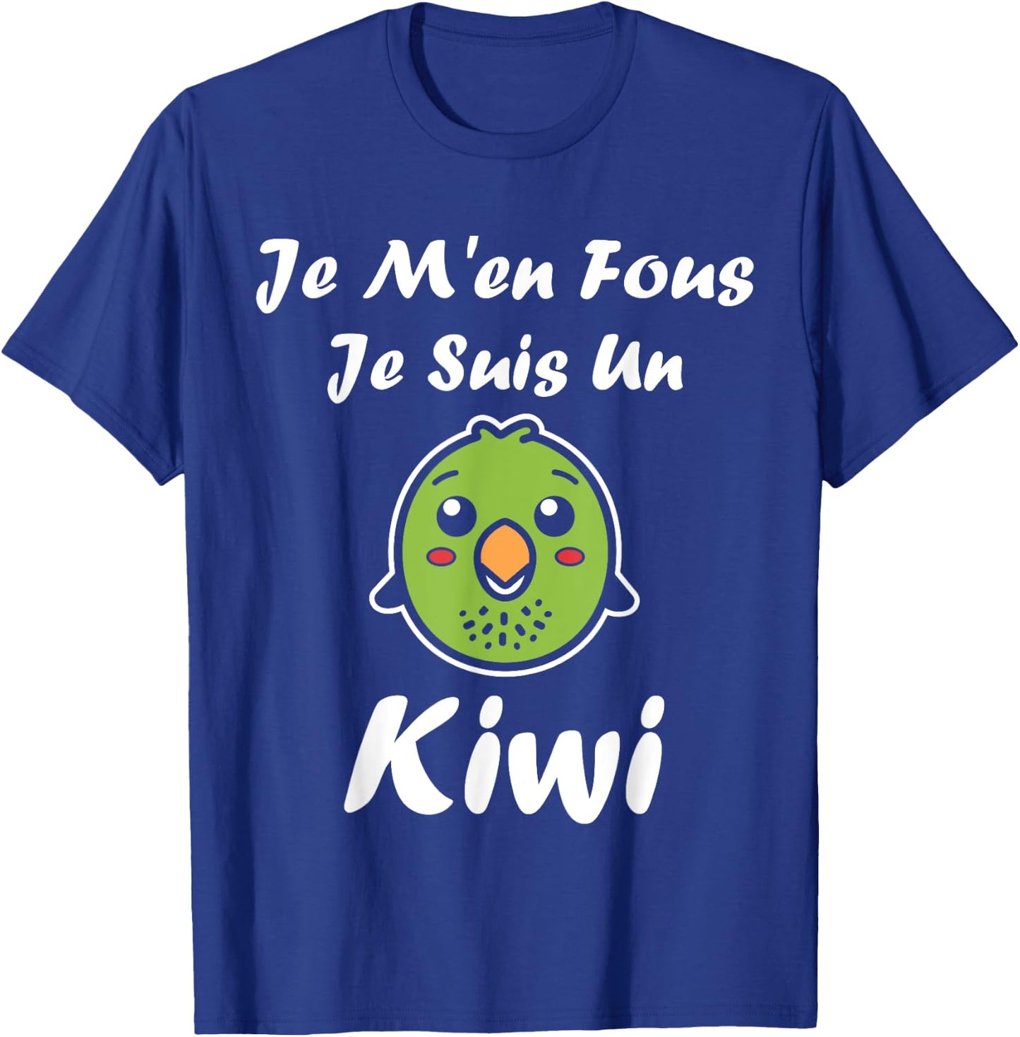 Humour kiwi Fruit Je m'en fous je suis un kiwi , Black, S T-Shirt - T-Shirt | Royal
