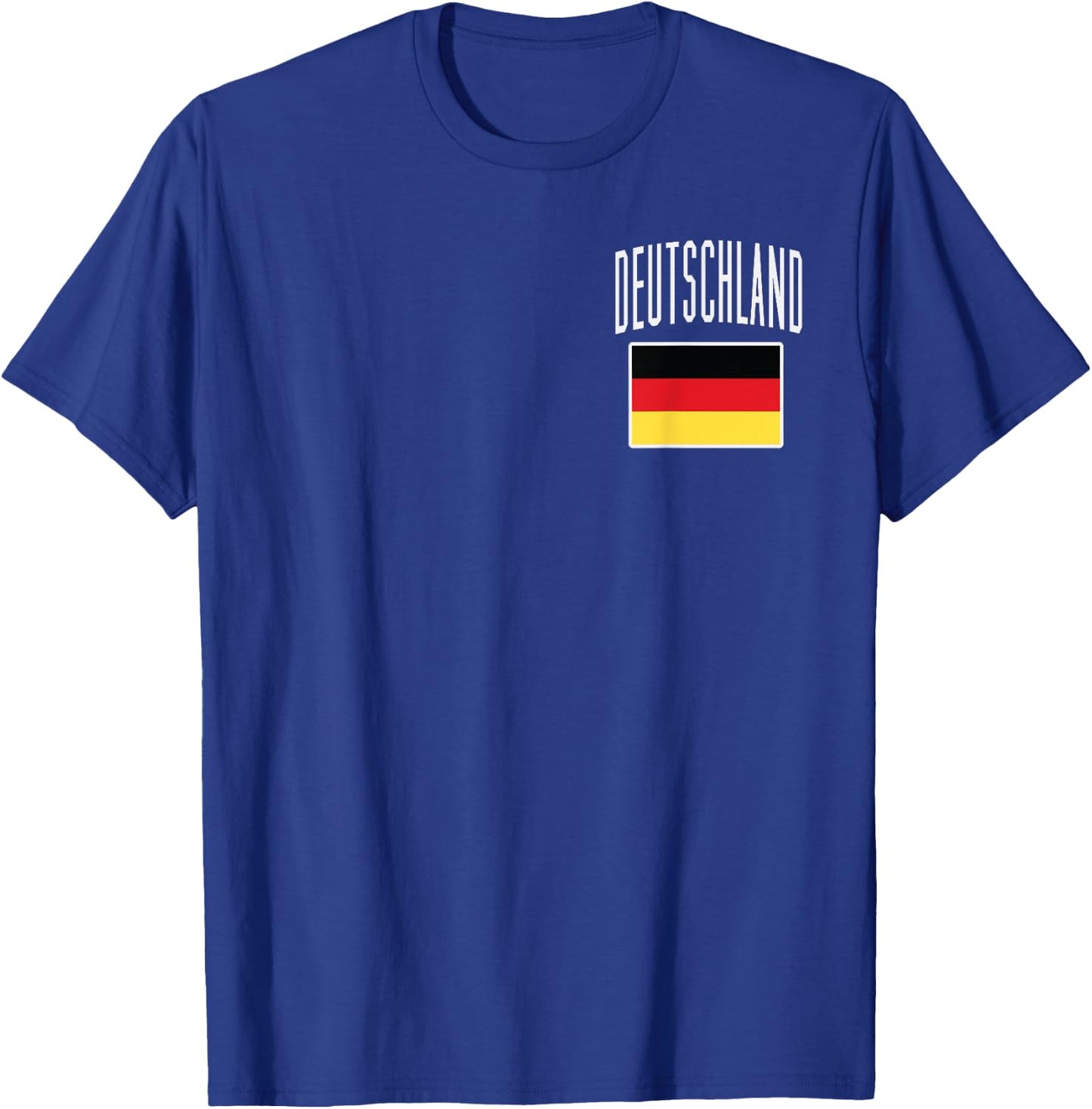 Germany Flag Deutschland Football Soccer Fan Men Women Kids T-Shirt - T-Shirt | Royal
