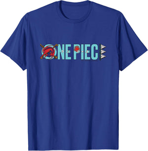 Children's Badge One Piece Arlong Anime Kids , Blue, 2 T-Shirt - T-Shirt | Royal