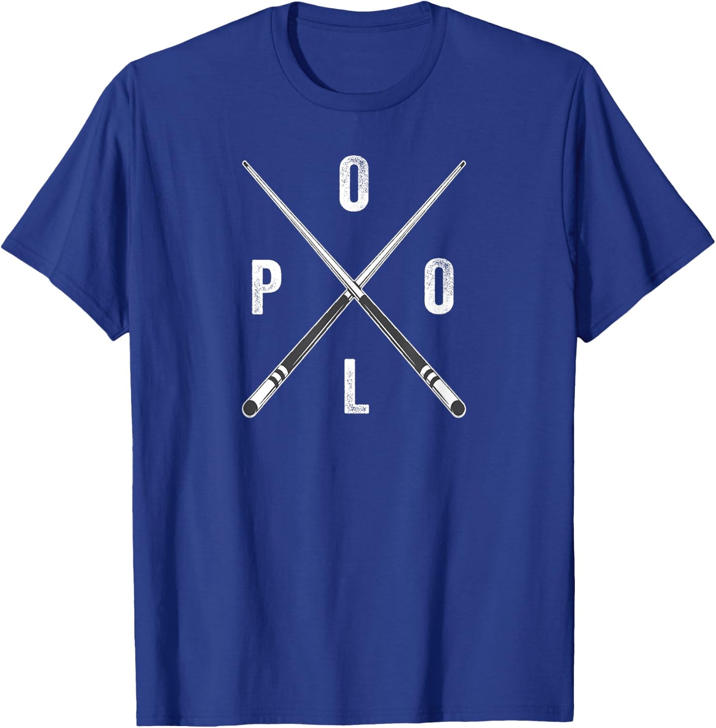 Pool Vintage - Billiards Vintage Pool Player Team Gift T-Shirt - T-Shirt | Royal