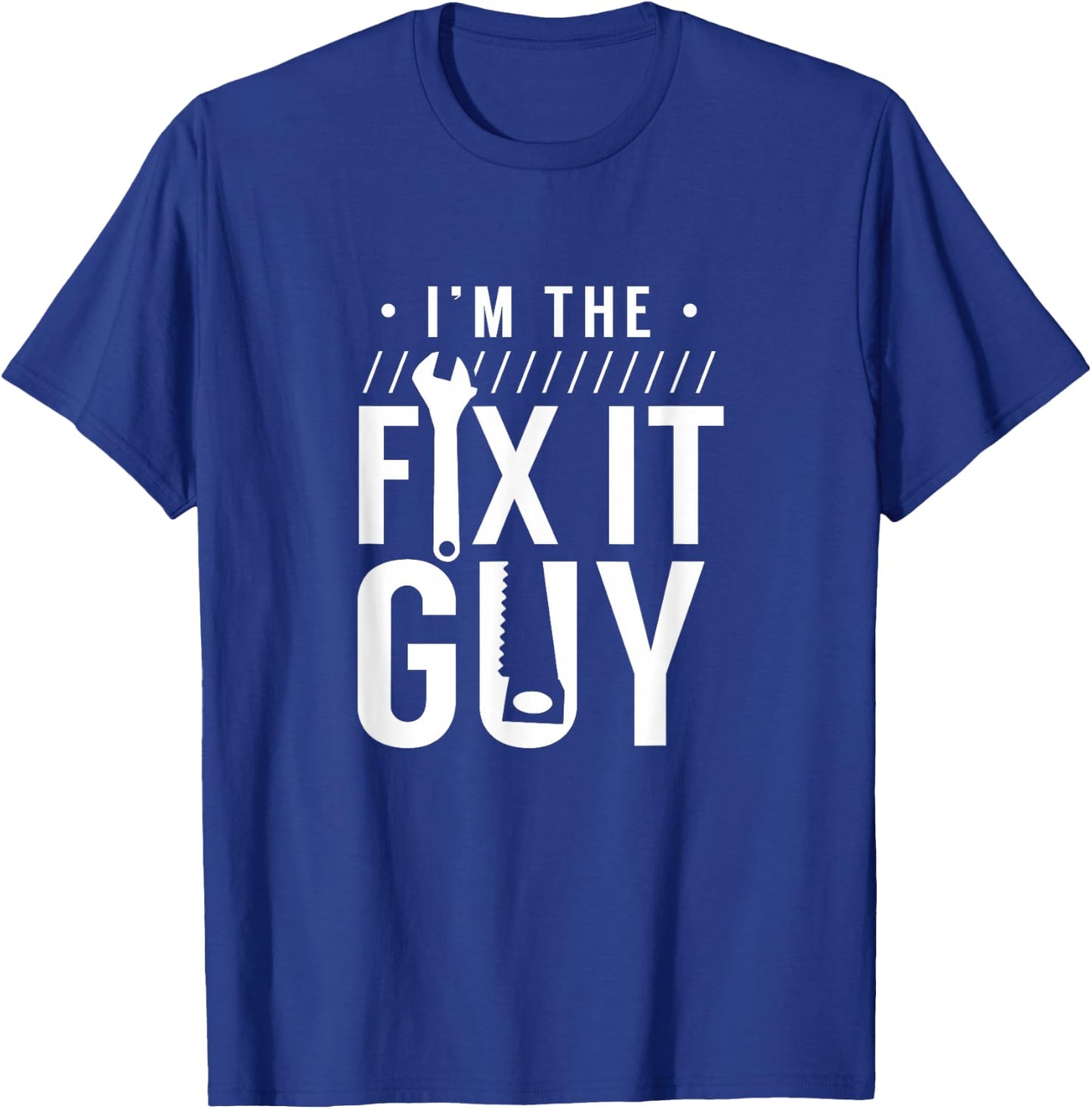 Name Is Mr Fix It DIY T-Shirt - T-Shirt | Royal