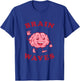 Brain Waves - Funny Science Biology T-Shirt - T-Shirt | Royal