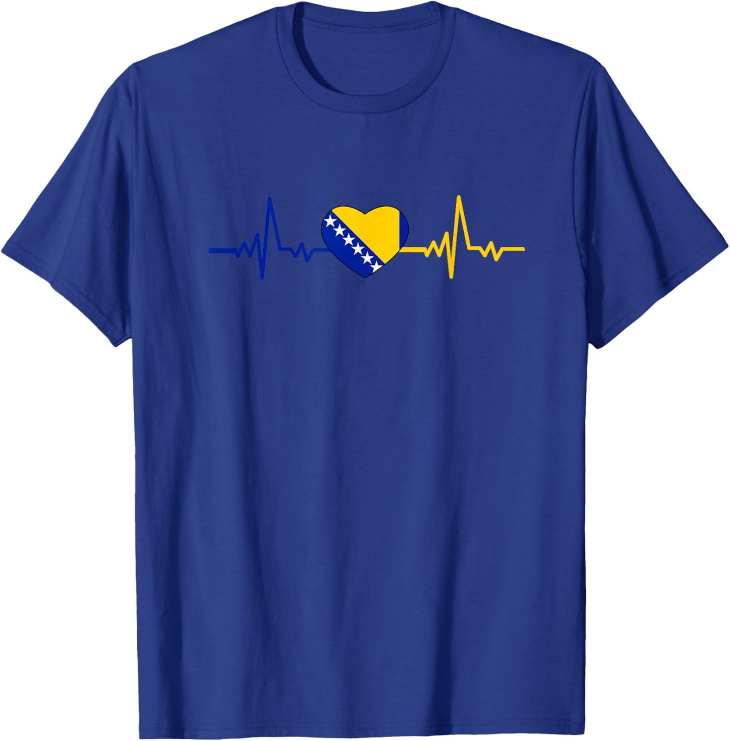 Bosnien Love Bosnien Flagge Bosnien Flagge für Bosnier mit Herz T-Shirt - T-Shirt | Royal