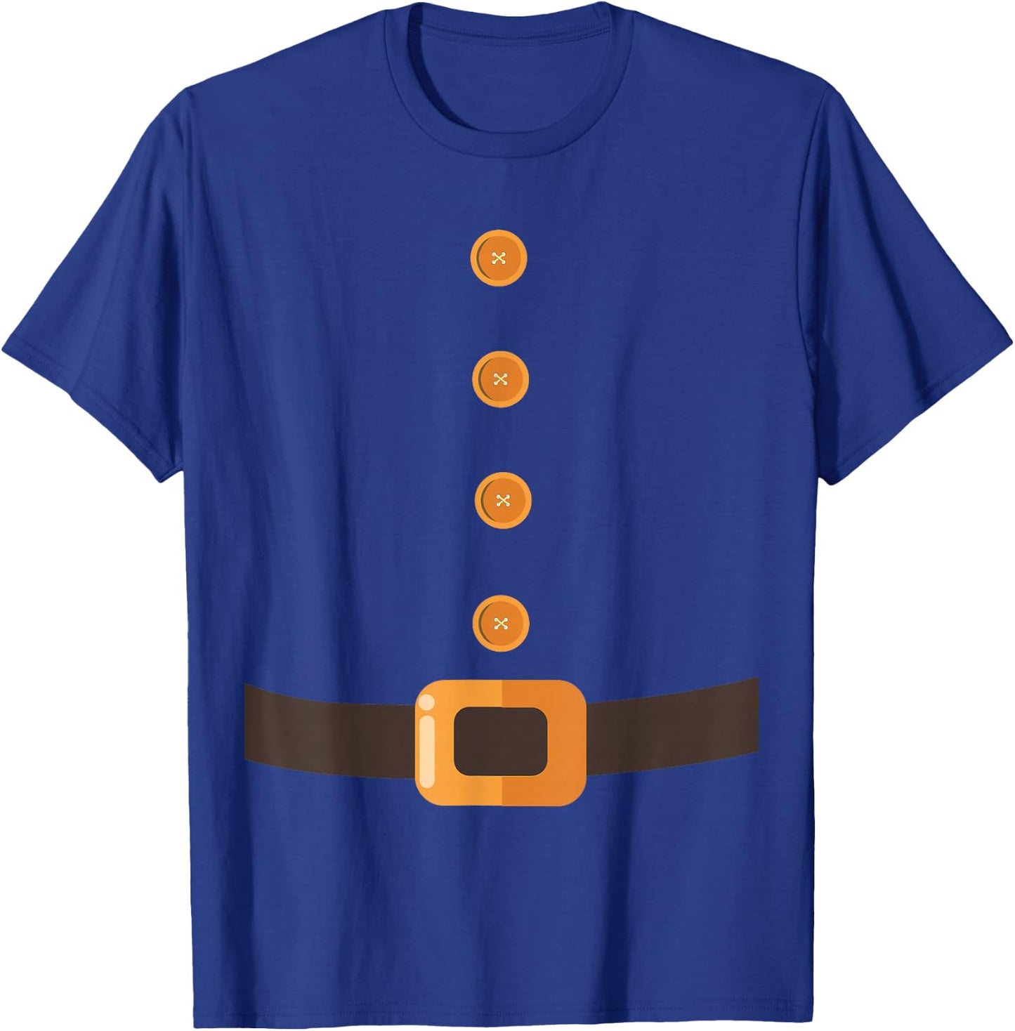 Gnome Halloween Lazy Costume for Groups of 7 (Seven) People , blue T-Shirt - T-Shirt | Royal