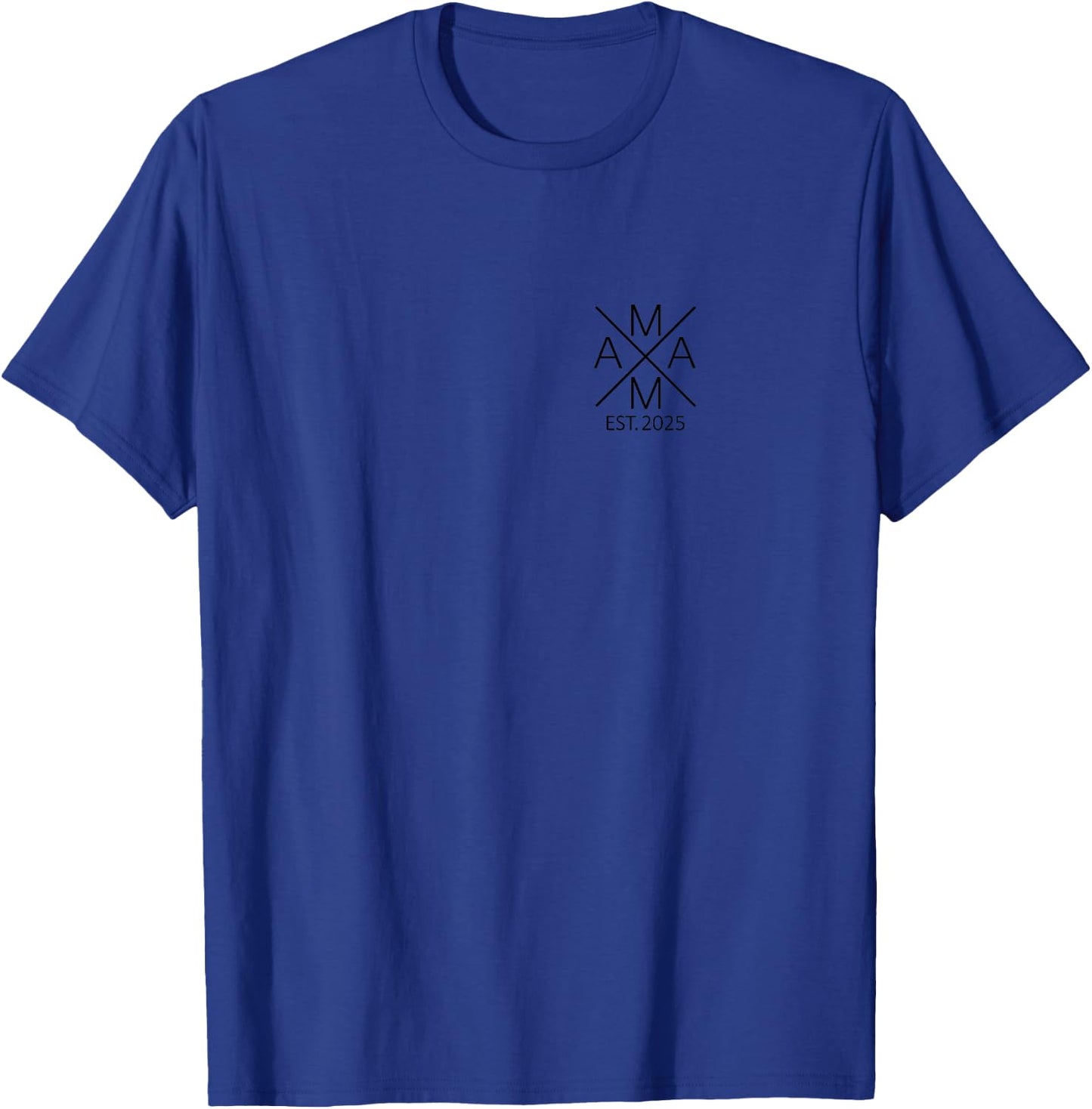 Mama est. 2025 Mutter 2025 Mama 2025 T-Shirt - T-Shirt | Royal