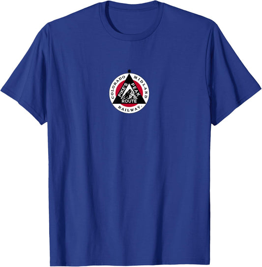 Vintage Colorado Midland Railway - Pike's Peak Route T-Shirt - T-Shirt | Royal