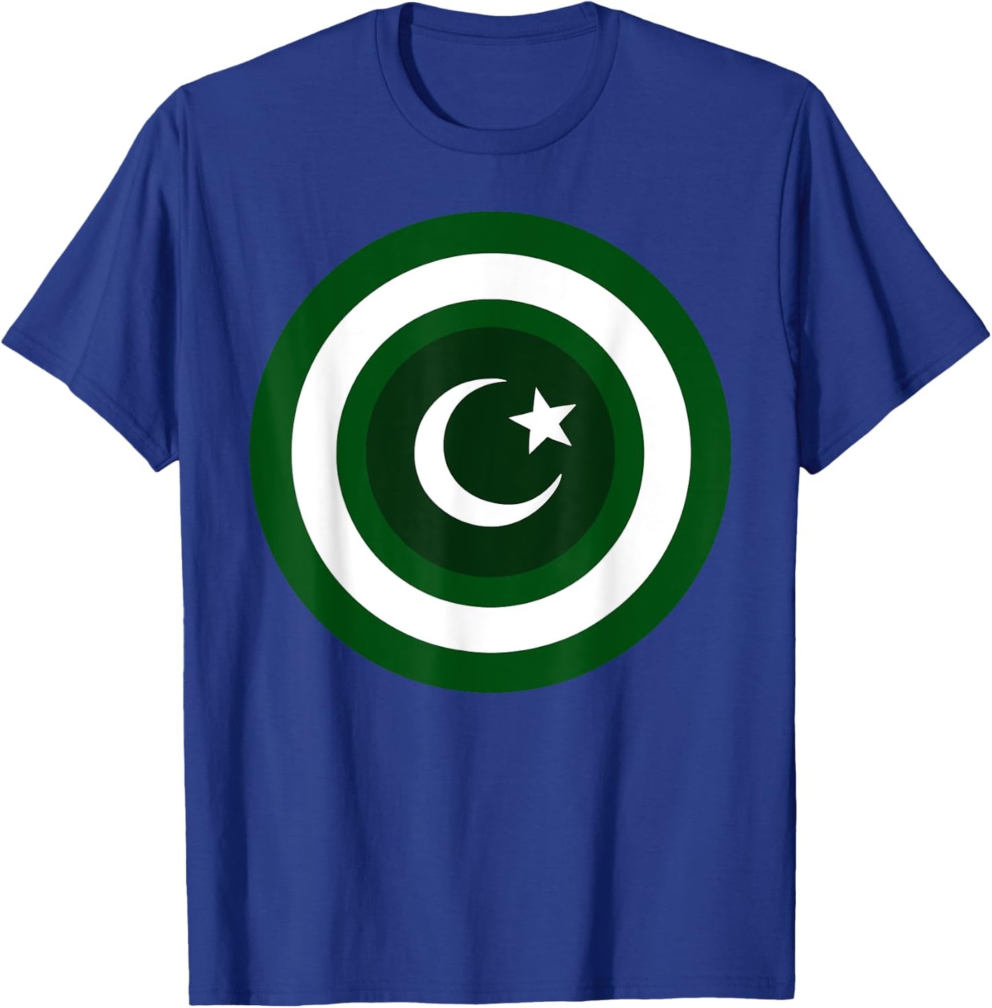 Pakistani Flag- Captain Pakistan T-Shirt - T-Shirt | Royal