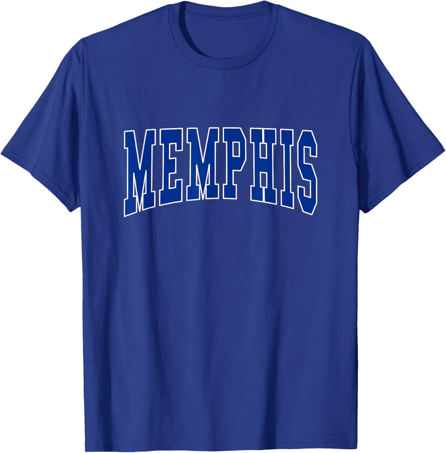 Memphis - Throwback Design - Classic T-Shirt - T-Shirt | Royal