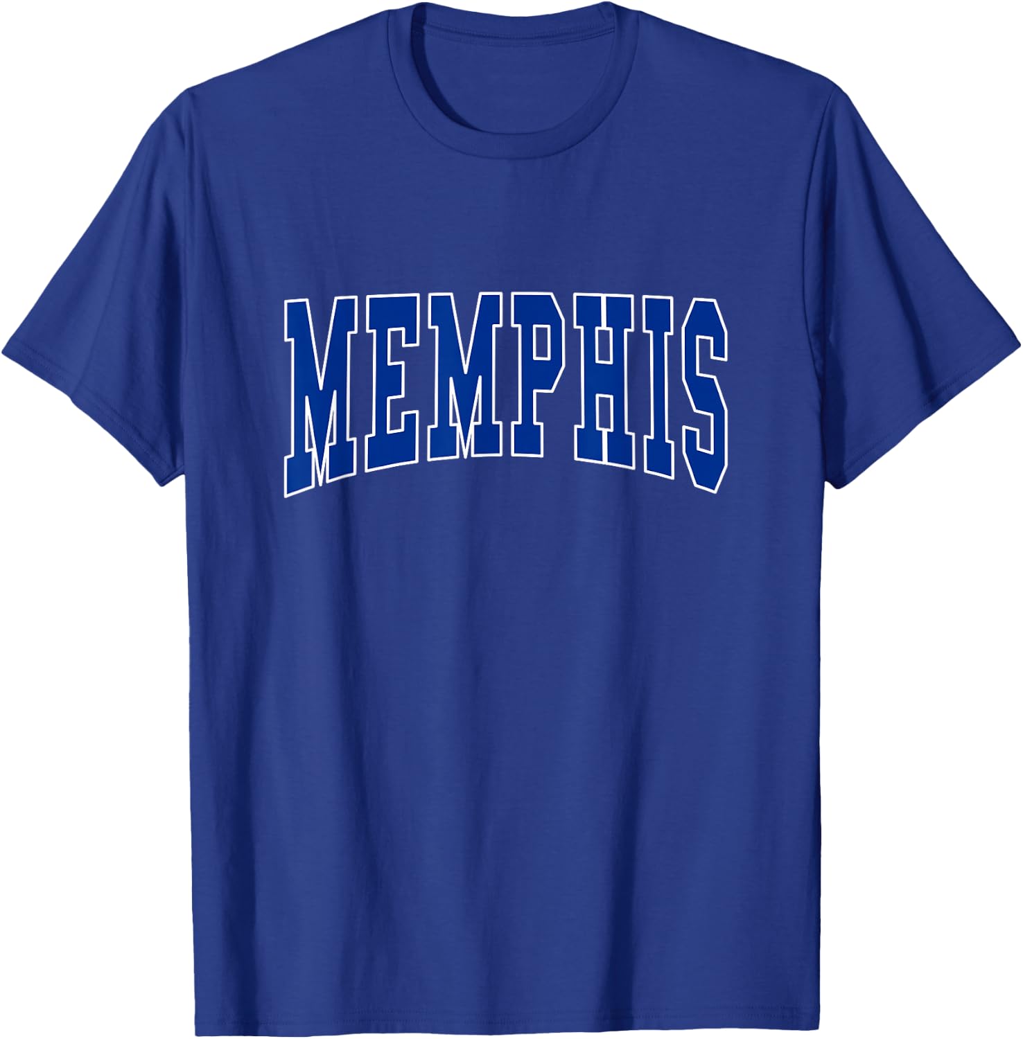 Memphis - Throwback Design - Classic T-Shirt - T-Shirt | Royal