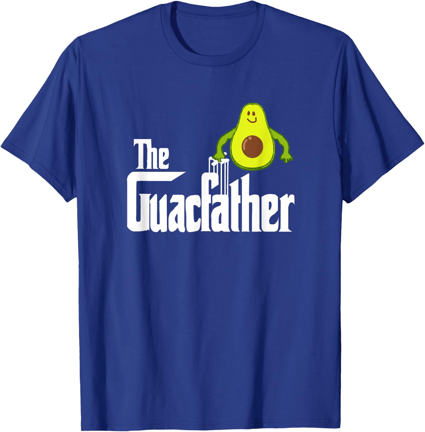 The Guac Father Funny Guacamole Avocado Lover Gift T-Shirt - T-Shirt | Royal