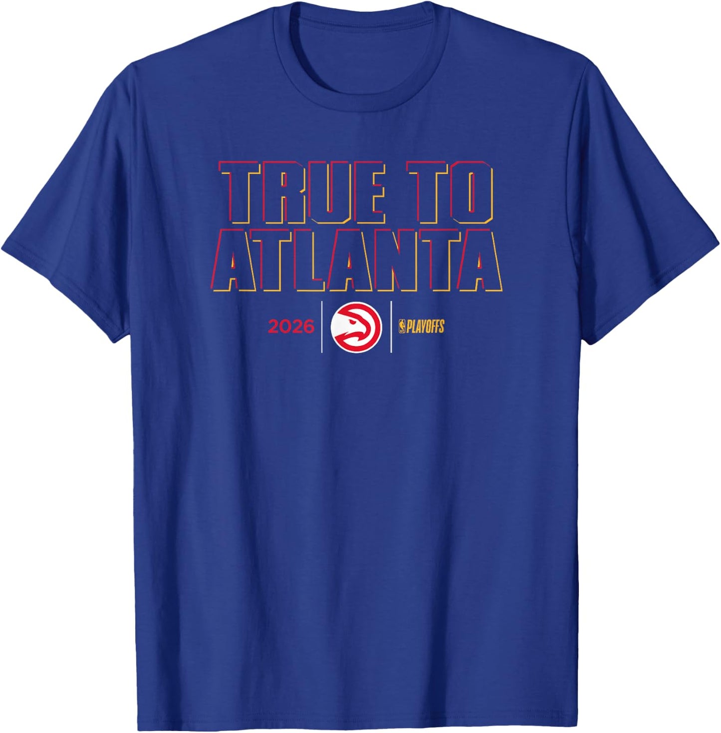 NBA 2026 Playoffs Mantra Hawks Shadow Realm T-Shirt - T-Shirt | Royal