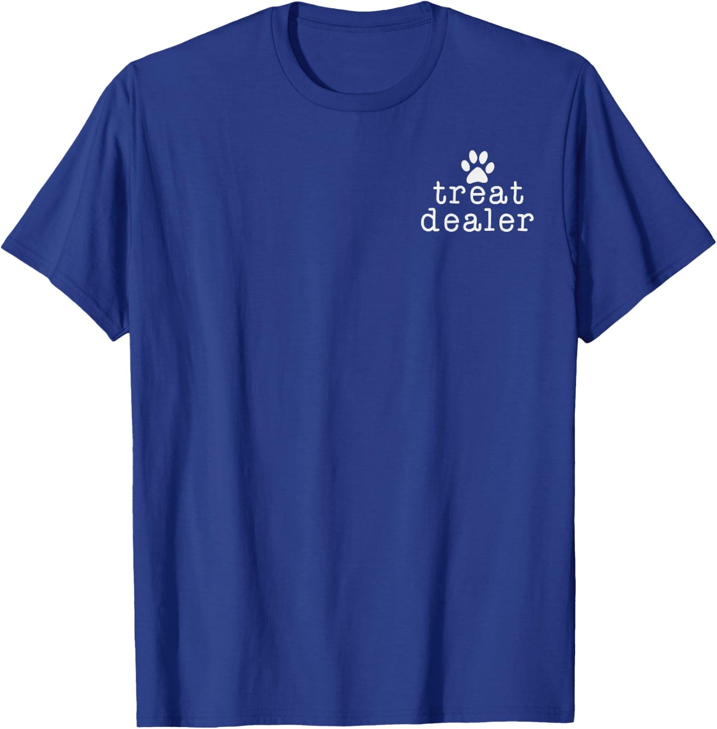 Dog Lover Treat Dealer Dog's Paw T-Shirt - T-Shirt | Royal