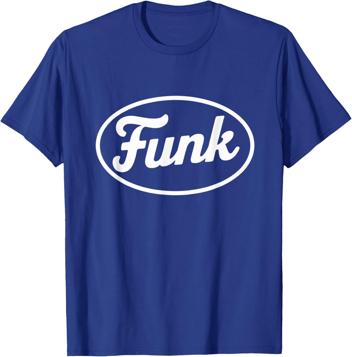 Funk Music Distressed Logo T-Shirt - T-Shirt | Royal