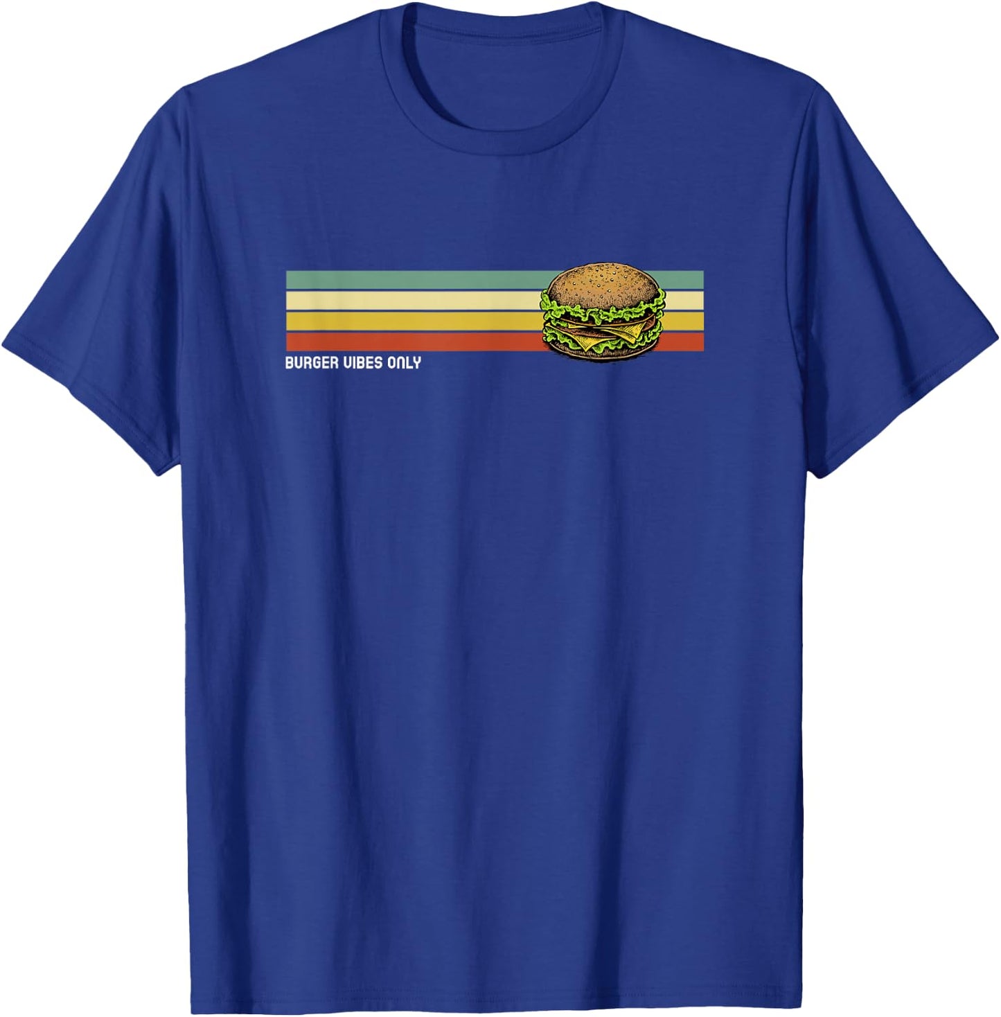Vintage hamburger T-Shirt - T-Shirt | Royal