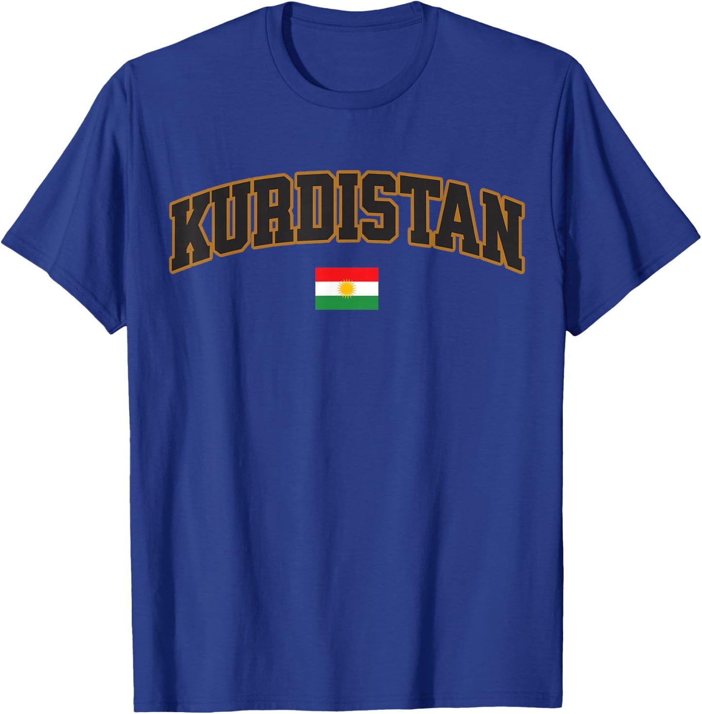 Kurdistan Flag Kurdish T-Shirt - T-Shirt | Royal
