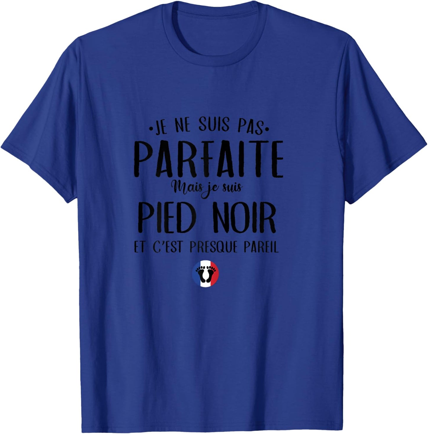 Gift Original Grandpa Granny Black Feet T-Shirt - T-Shirt | Royal