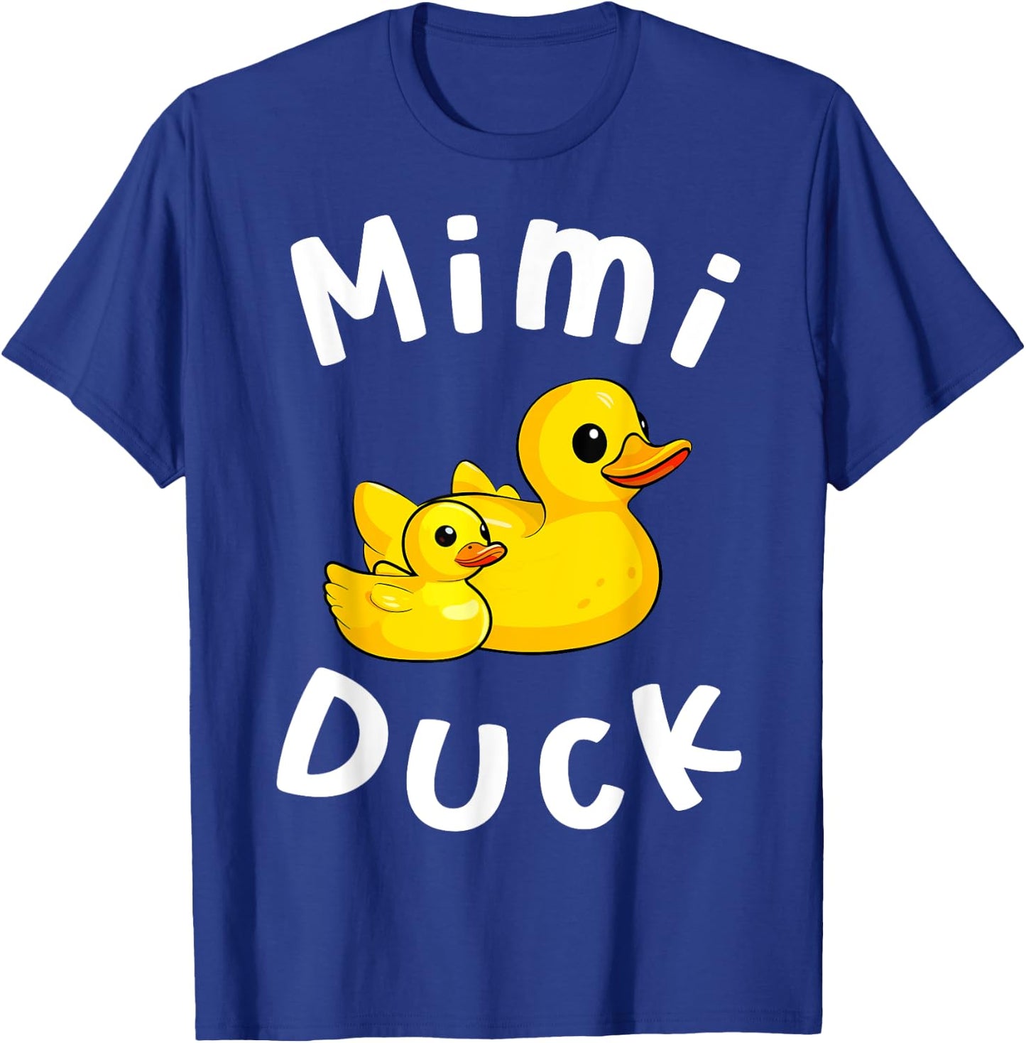 Mimi Duck Birthday Rubber Duck Kids Family Matching T-Shirt - T-Shirt | Royal