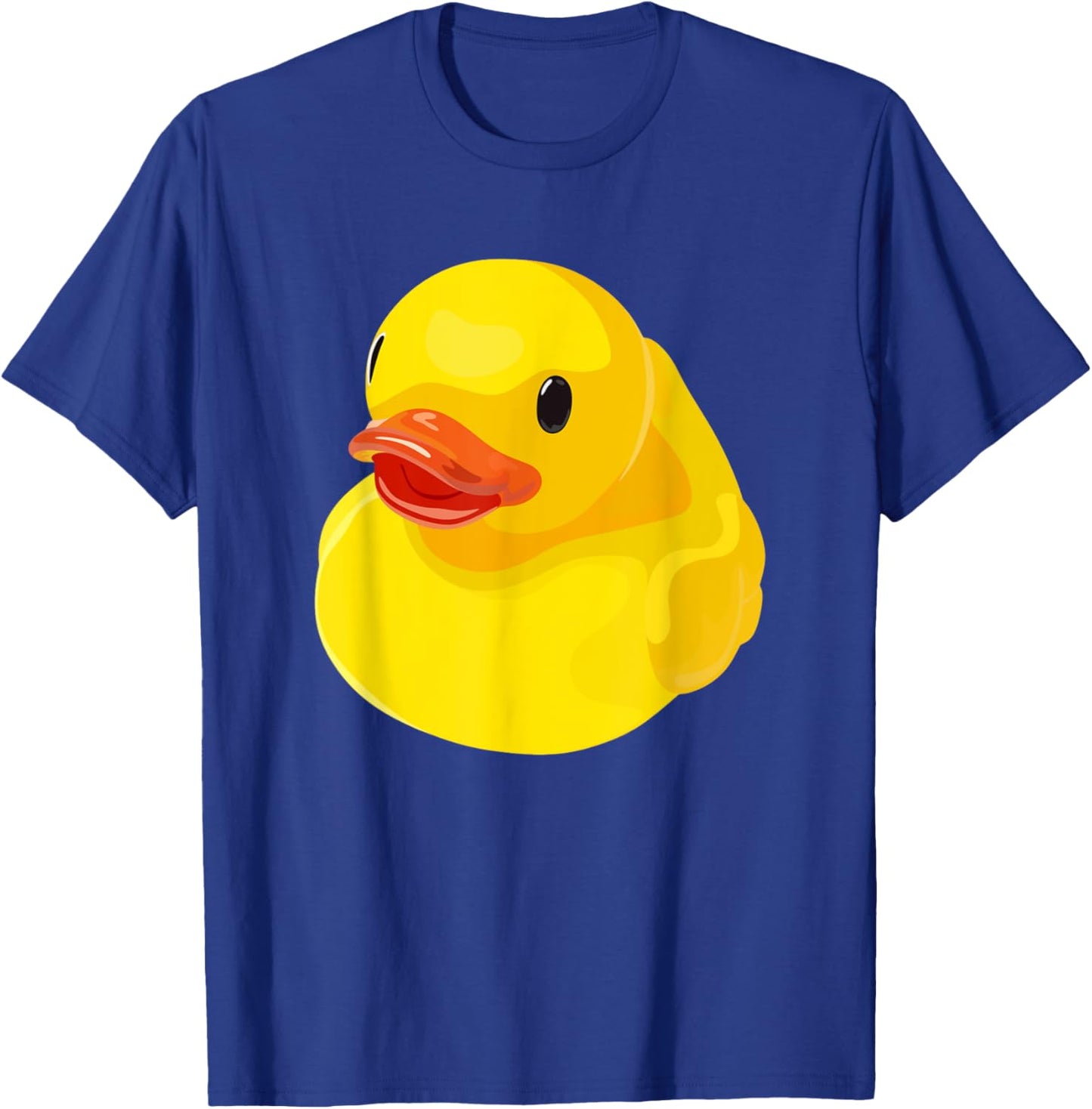 Cute Duck Shirt - Rubber Duckling 3D Effect T-Shirt - T-Shirt | Royal