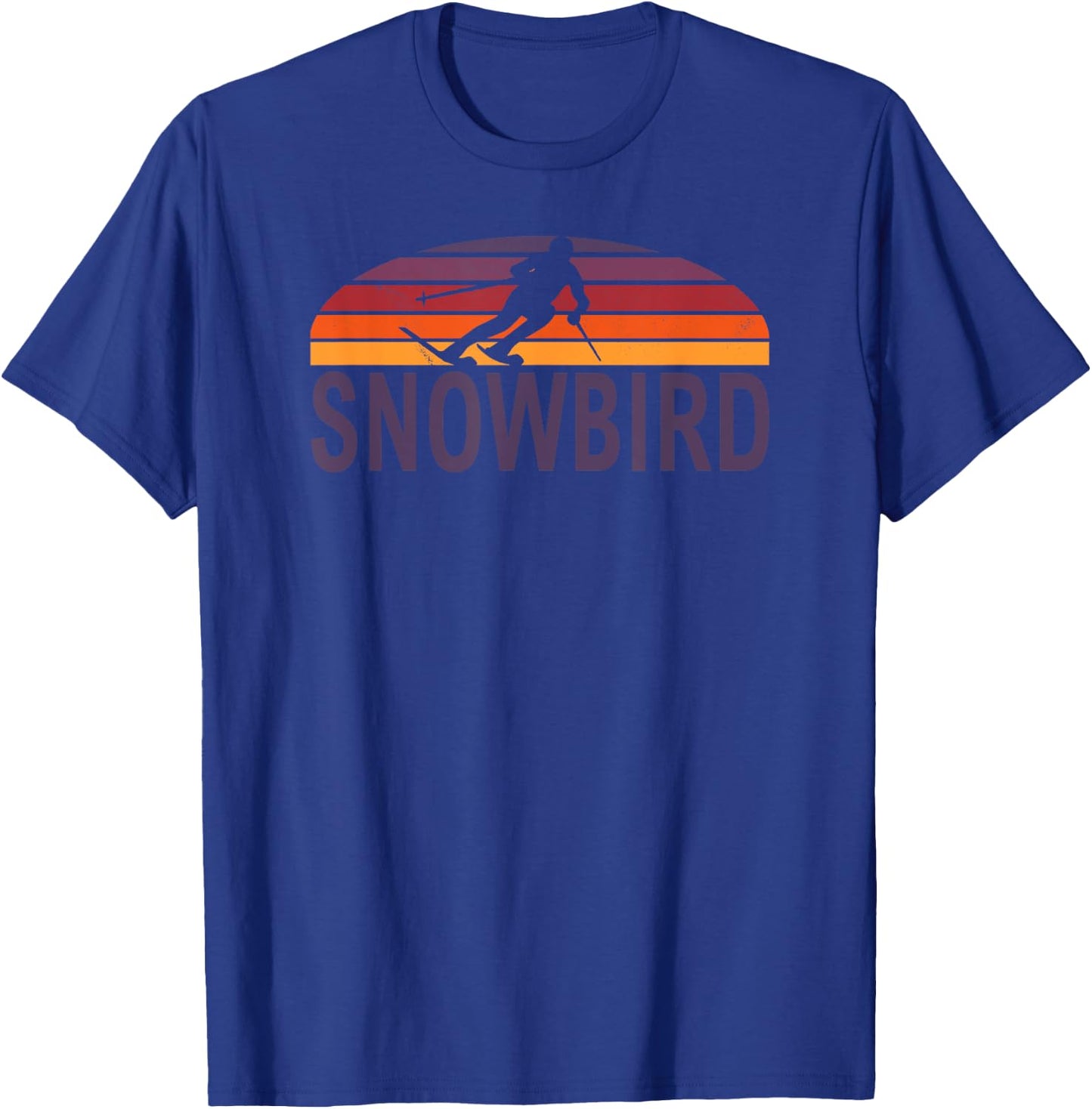 Snowbird Utah USA Ski Resort Snowboarding T-Shirt - T-Shirt | Royal