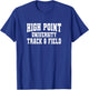 High Point Panthers University Track & Field 02 Sports Fan T-Shirt - T-Shirt | Royal