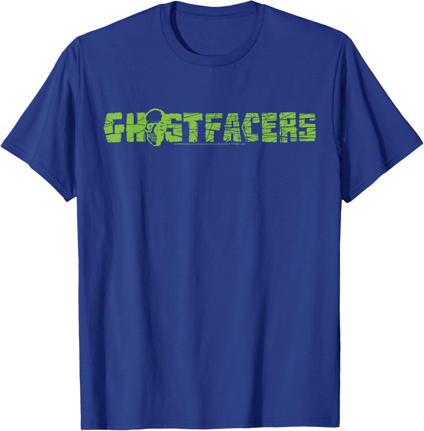 Supernatural Ghostfacers Logo , black T-Shirt - T-Shirt | Royal