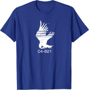 C4 - 621 Raven AC Pilot T-Shirt - T-Shirt | Royal
