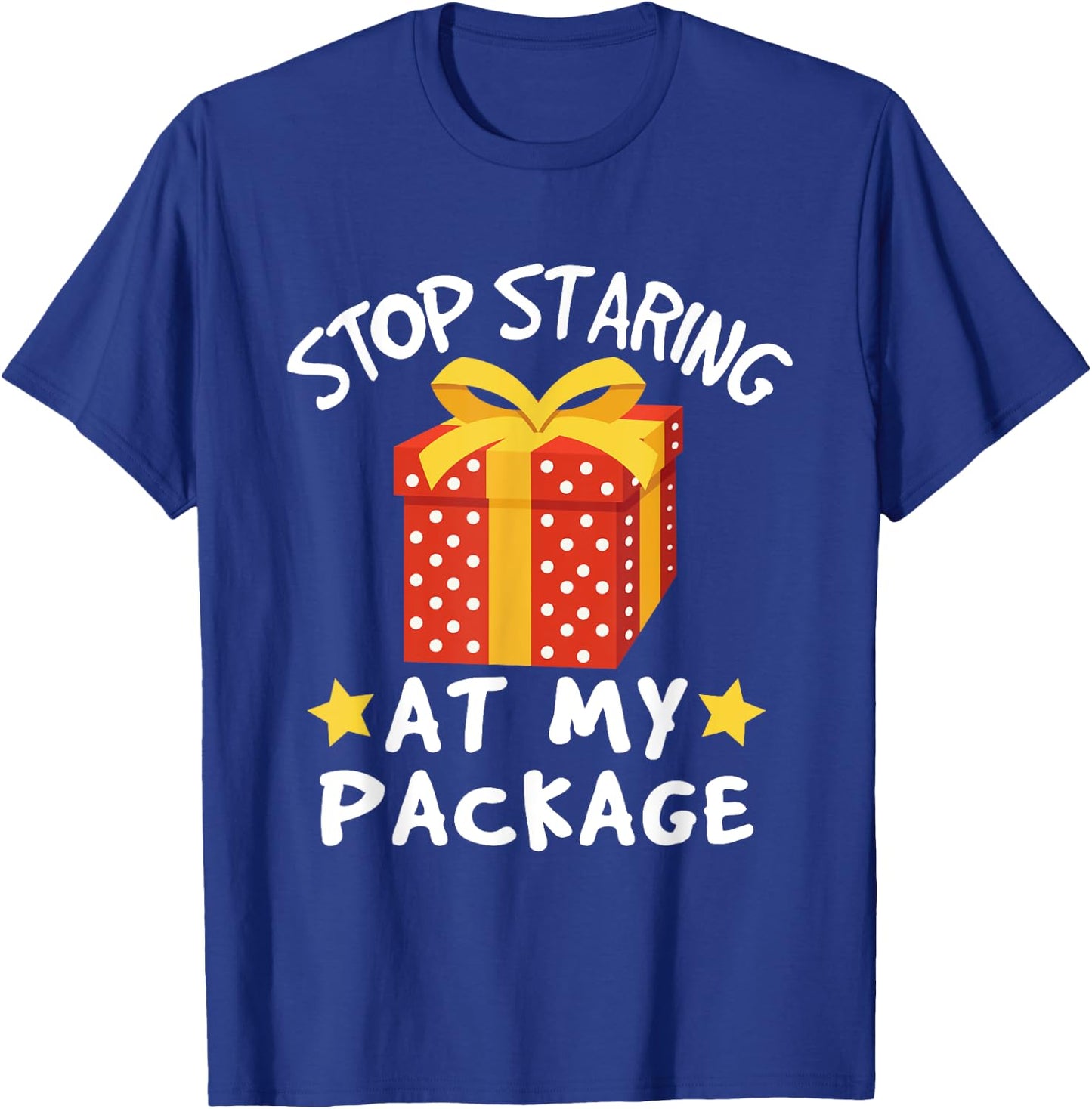 Funny Christmas Adult Humor Pun Shirt White Elephant Gift T-Shirt - T-Shirt | Royal