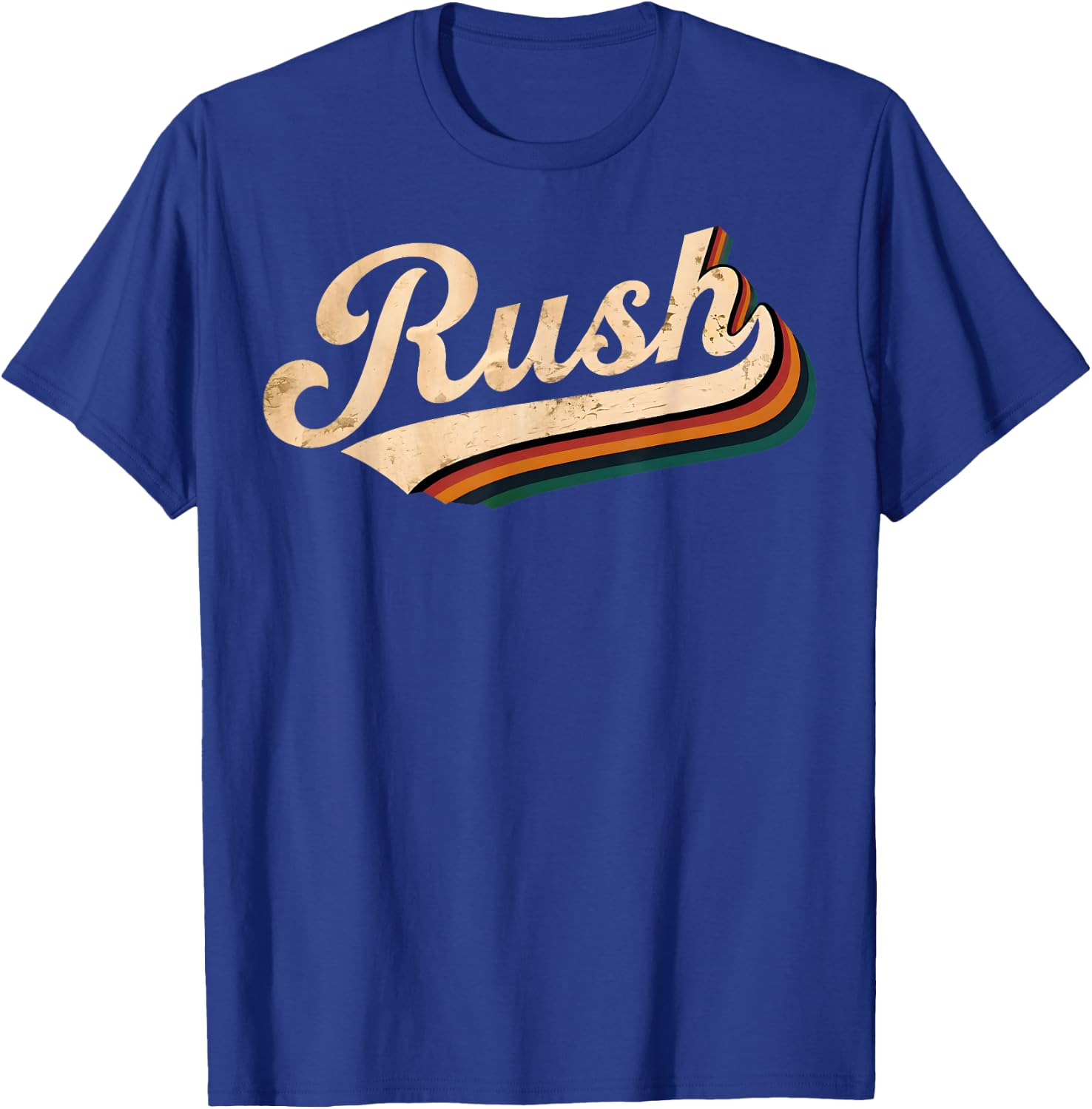 Vintage Rush Name Classic Gifts Women Kid T-Shirt - T-Shirt | Royal