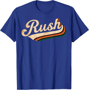 Vintage Rush Name Classic Gifts Women Kid T-Shirt - T-Shirt | Royal