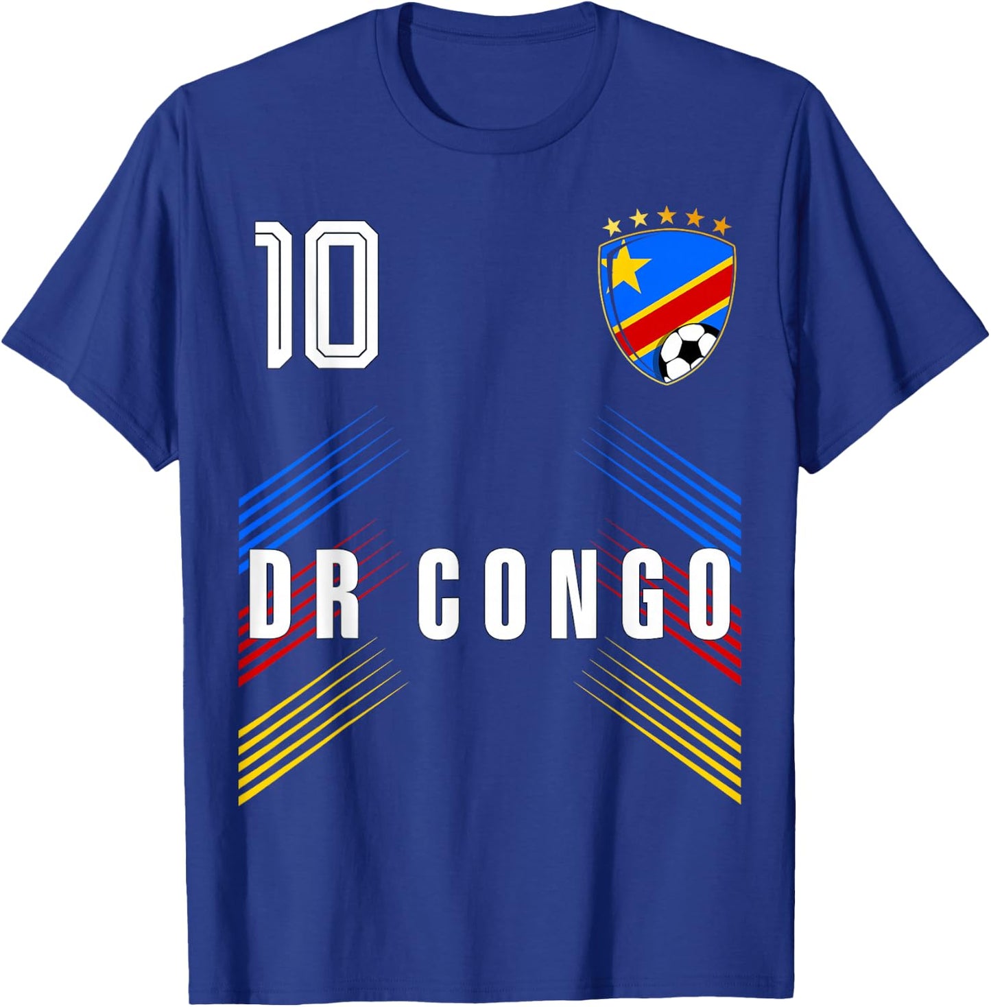 DR Congo Flag Congolese Pride Lovers T-Shirt - T-Shirt | Royal