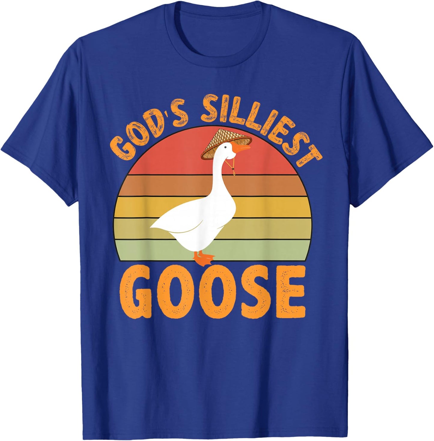 God's Silliest Goose T-Shirt - T-Shirt | Royal