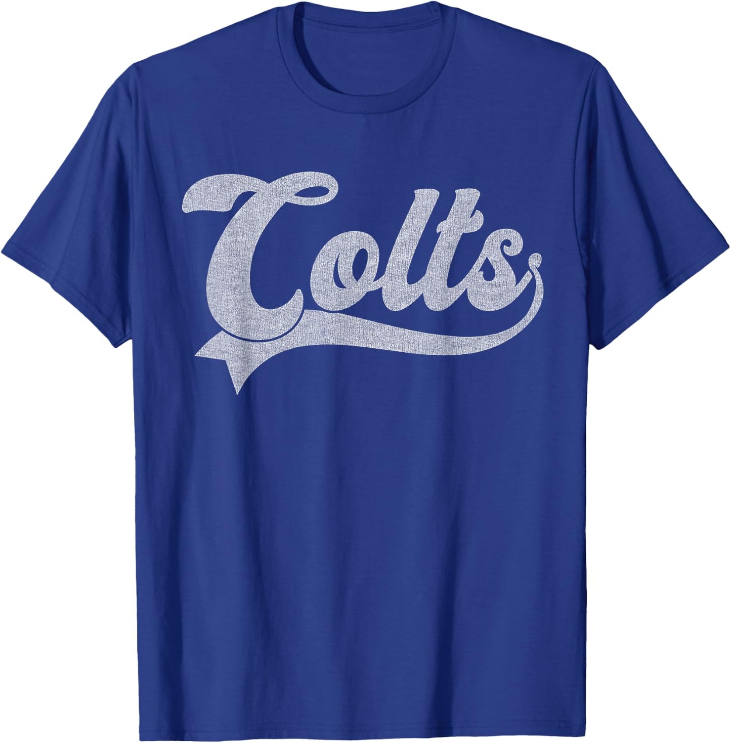 Colts Name Vintage Retro Gift Men Women Boy Girl T-Shirt - T-Shirt | Royal