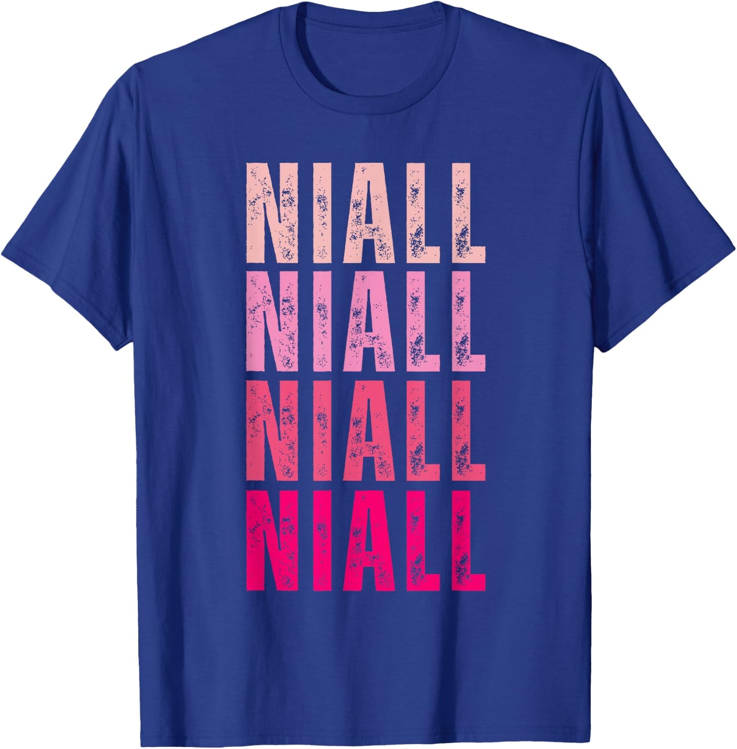 I Love Niall Vintage Personalized Name Niall T-Shirt - T-Shirt | Royal