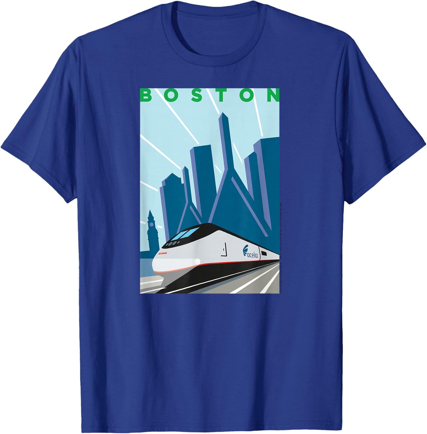 Acela (Boston) T-Shirt - T-Shirt | Royal