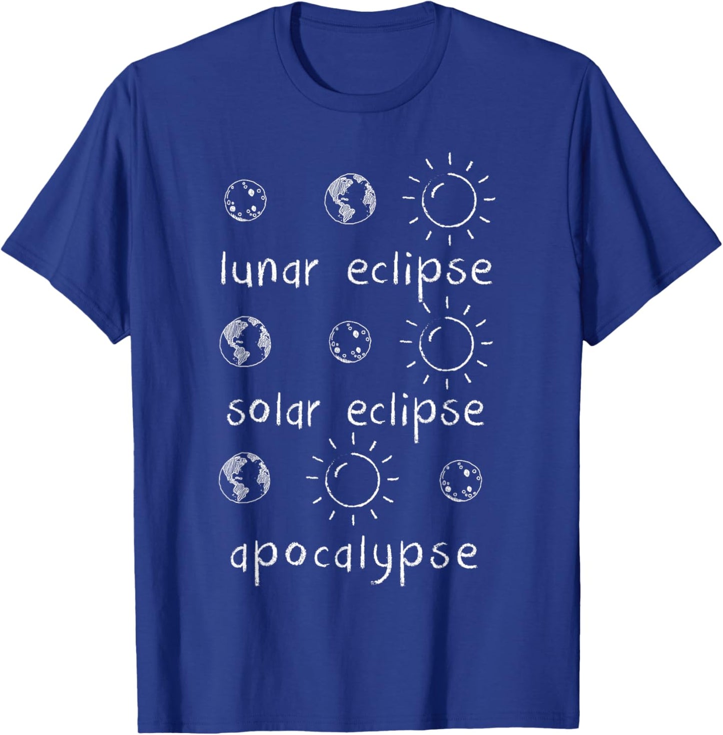 Science Teacher Space Gifts Men Kids Women Funny Science T-Shirt - T-Shirt | Royal