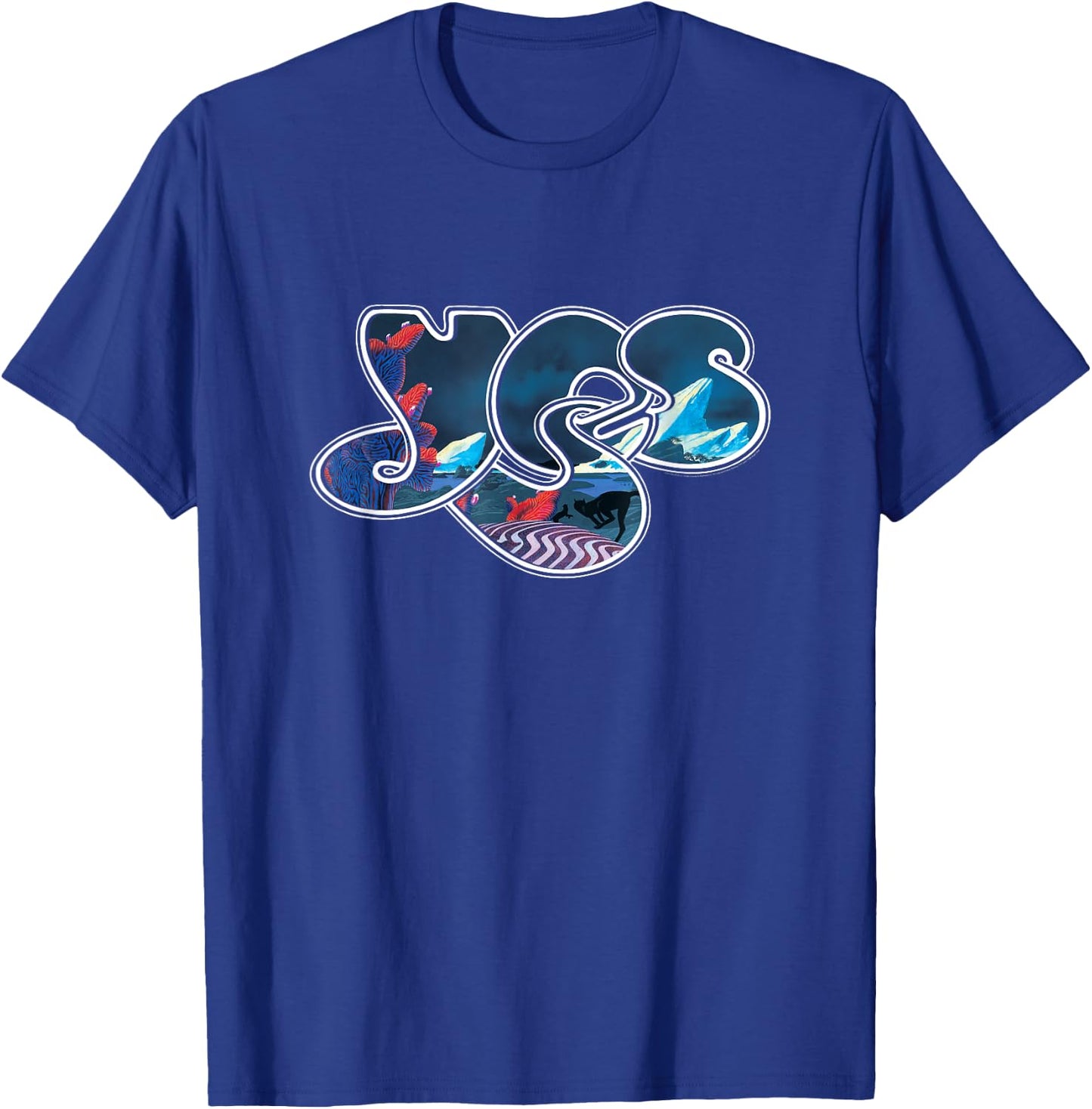 Ja - Drama Logo T-Shirt - T-Shirt | Royal