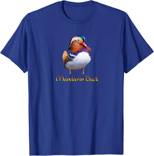 Mandarin Duck T-Shirt - T-Shirt | Royal