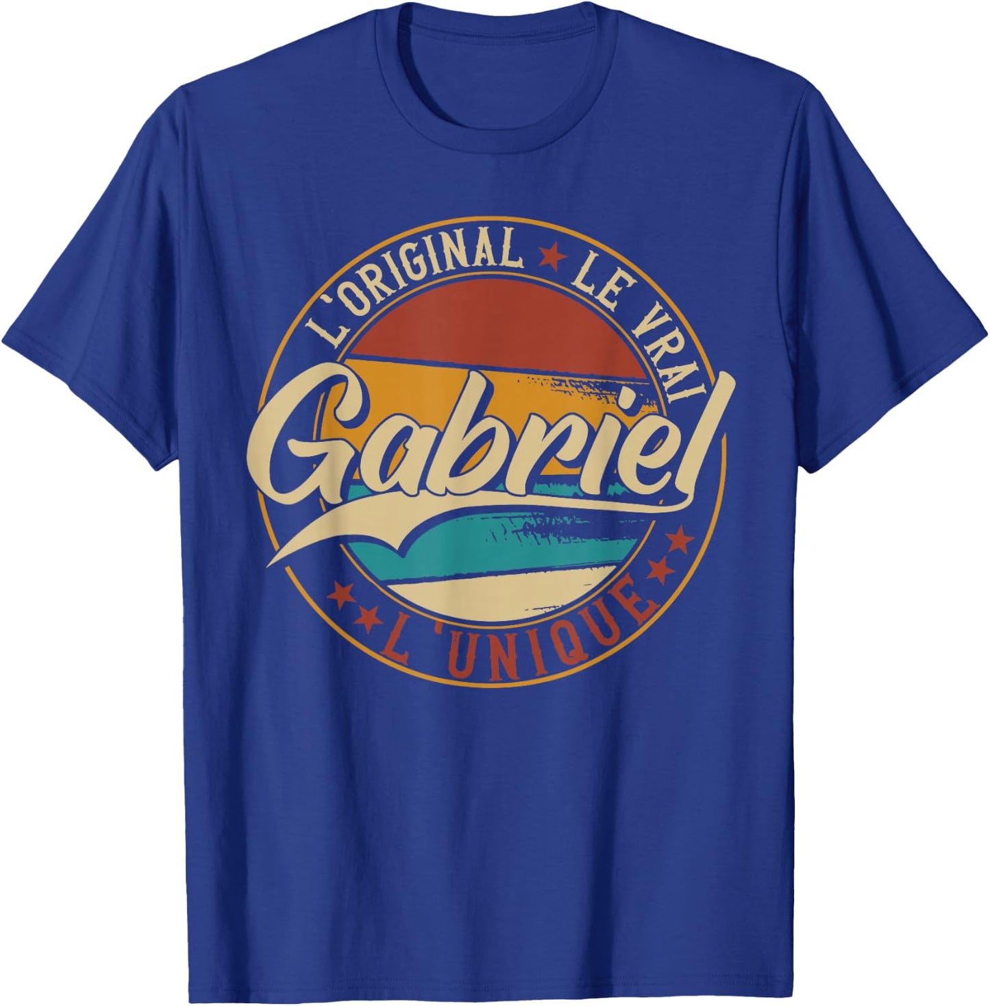 Gabriel The Original Le Vrai L'Unique Men & Boys , Black, S T-Shirt - T-Shirt | Royal