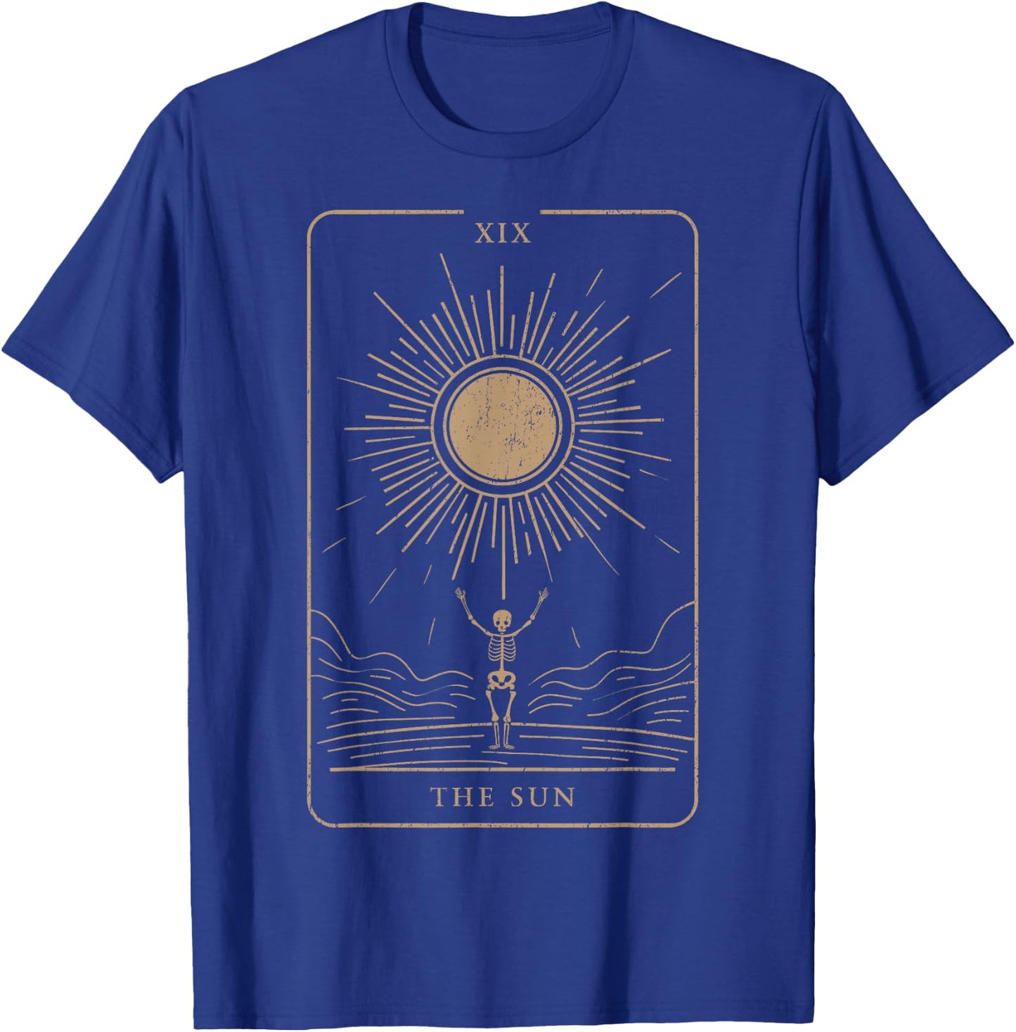 Esoteric Mystic Spiritual Tarot Card Streetwear , Black, S T-Shirt - T-Shirt | Royal