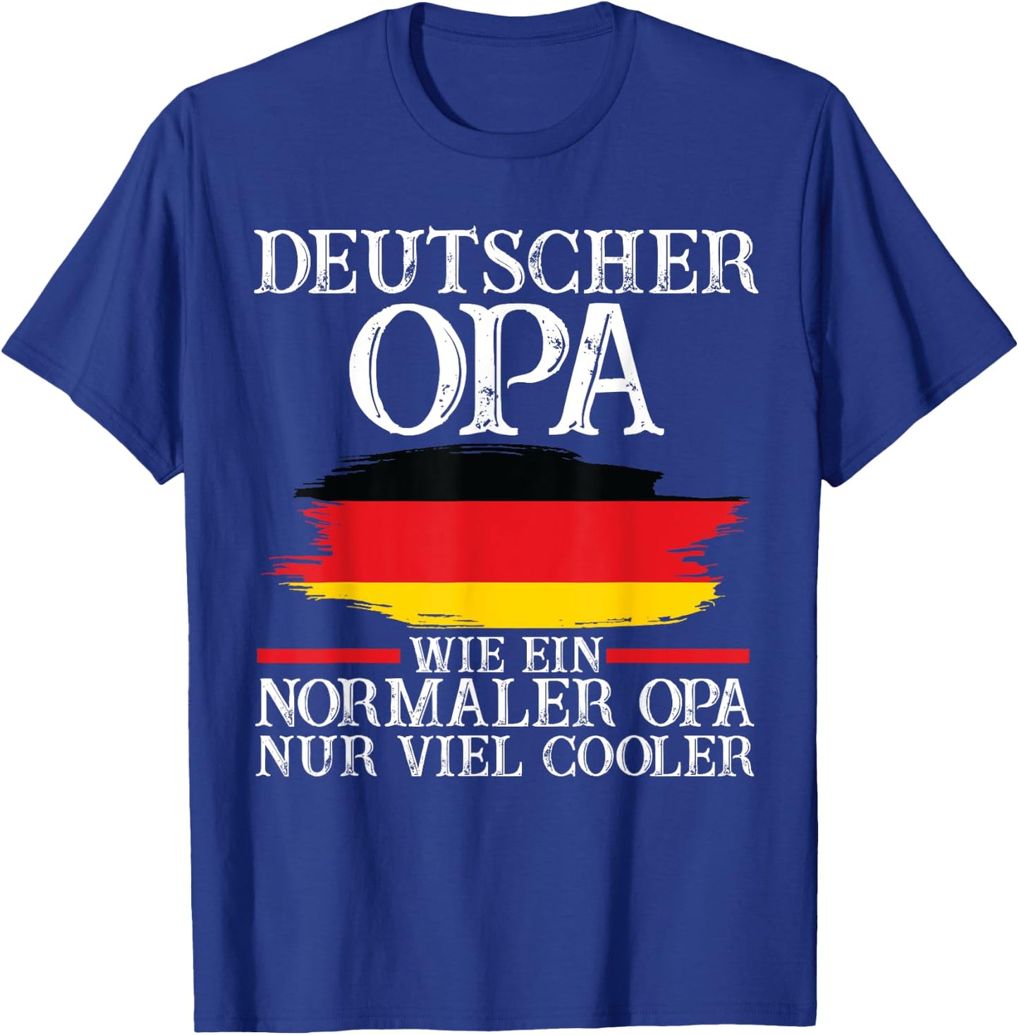 Deutscher Opa Deutscher Deutschland T-Shirt - T-Shirt | Royal