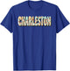 Charleston SC Bachelorette, Vintage 70s Retro Wildflowers T-Shirt - T-Shirt | Royal