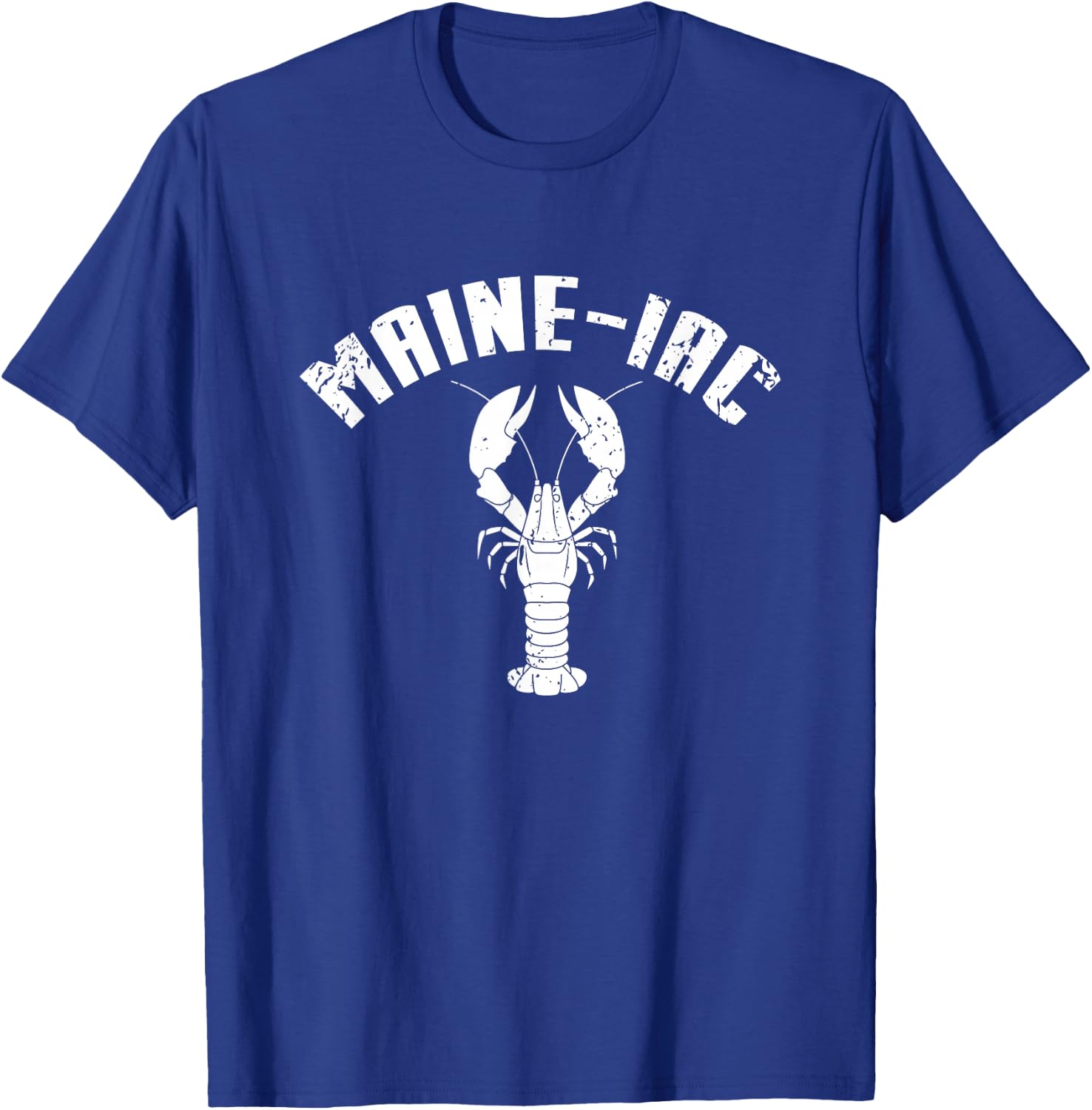 Maine-iac Lobster Maine T-Shirt - T-Shirt | Royal