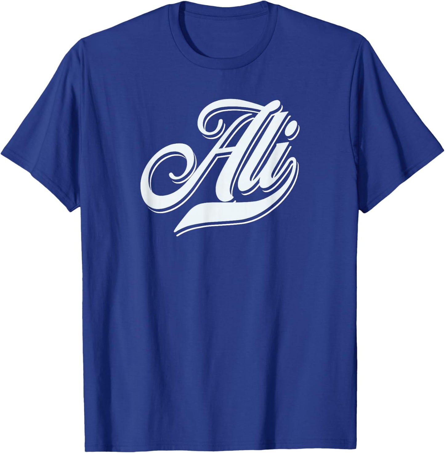 Man Boys Funny Gift Humor Name For Ali , Black, S T-Shirt - T-Shirt | Royal