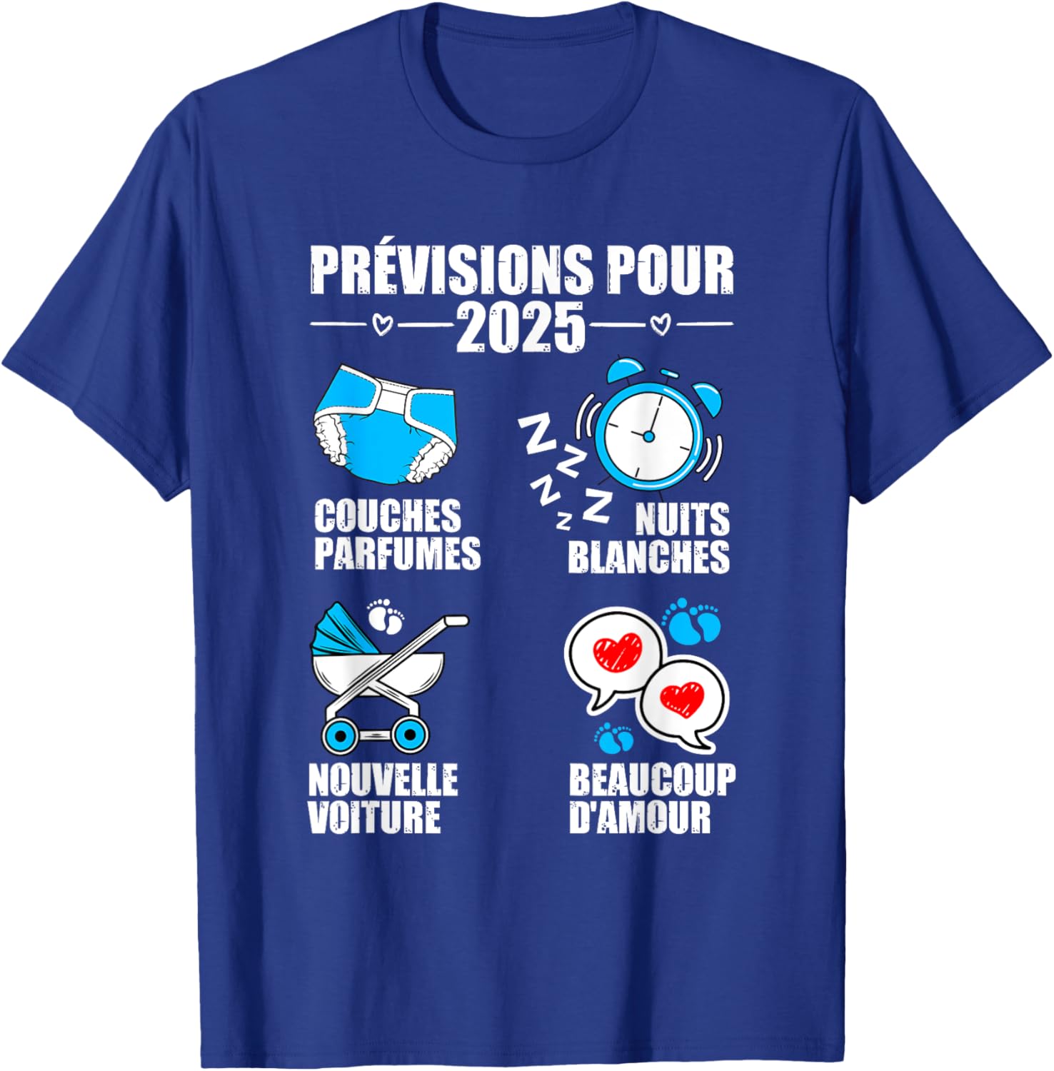Man soon dad 2025 Announcement Humor, gift future dad 2025 , Black, S T-Shirt - T-Shirt | Royal