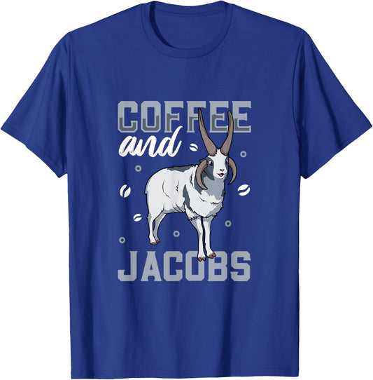 Coffee and sheep - Jacob T-Shirt - T-Shirt | Royal